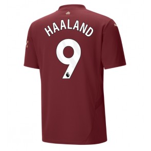 Manchester City Erling Haaland #9 Alternativní Dres 2024-25 Krátký Rukáv